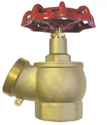 Клапан (вентиль) КПЛ угловой латунный (муфта-цапка)
