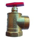 Клапан (вентиль) КПЛМ угловой латунный (муфта-цапка)