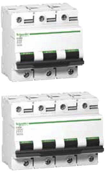 Модульные автоматические выключатели Schneider Electric серии Acti 9 C120H