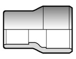 Втулка редукционная ПВХ клеевая с муфтовым и втулочным соединением
