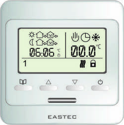 Терморегулятор Eastec E 51.716 (3,5 кВт). Белый