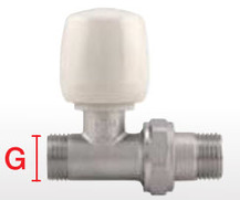 Клапан ITAP ART 295 прямой (линейный) регулирующий для металлопластиковых труб